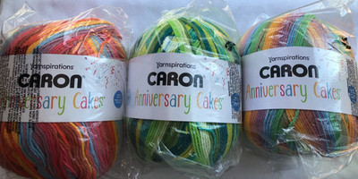 NEW Caron Anniversary Cakes 35.3 OZ- 1,029 yds per Cake-CHOOSE COLOR & QTY