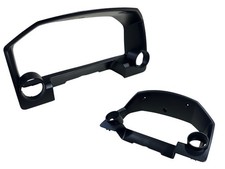 09 12 Dodge Ram 1500 2500 Speedometer Cluster Trim Dual Gauge Pod Mount Black 09 12 Dodge Ram 1500 2500 Speedometer Cluster Trim Dual Gauge Pod Mount Black