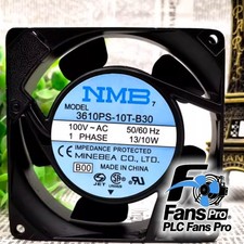 1PCS Brand New NMB 3610PS-10T-B30 AC 100V 13/10W 50/60Hz 92 92 25mm cooling fan