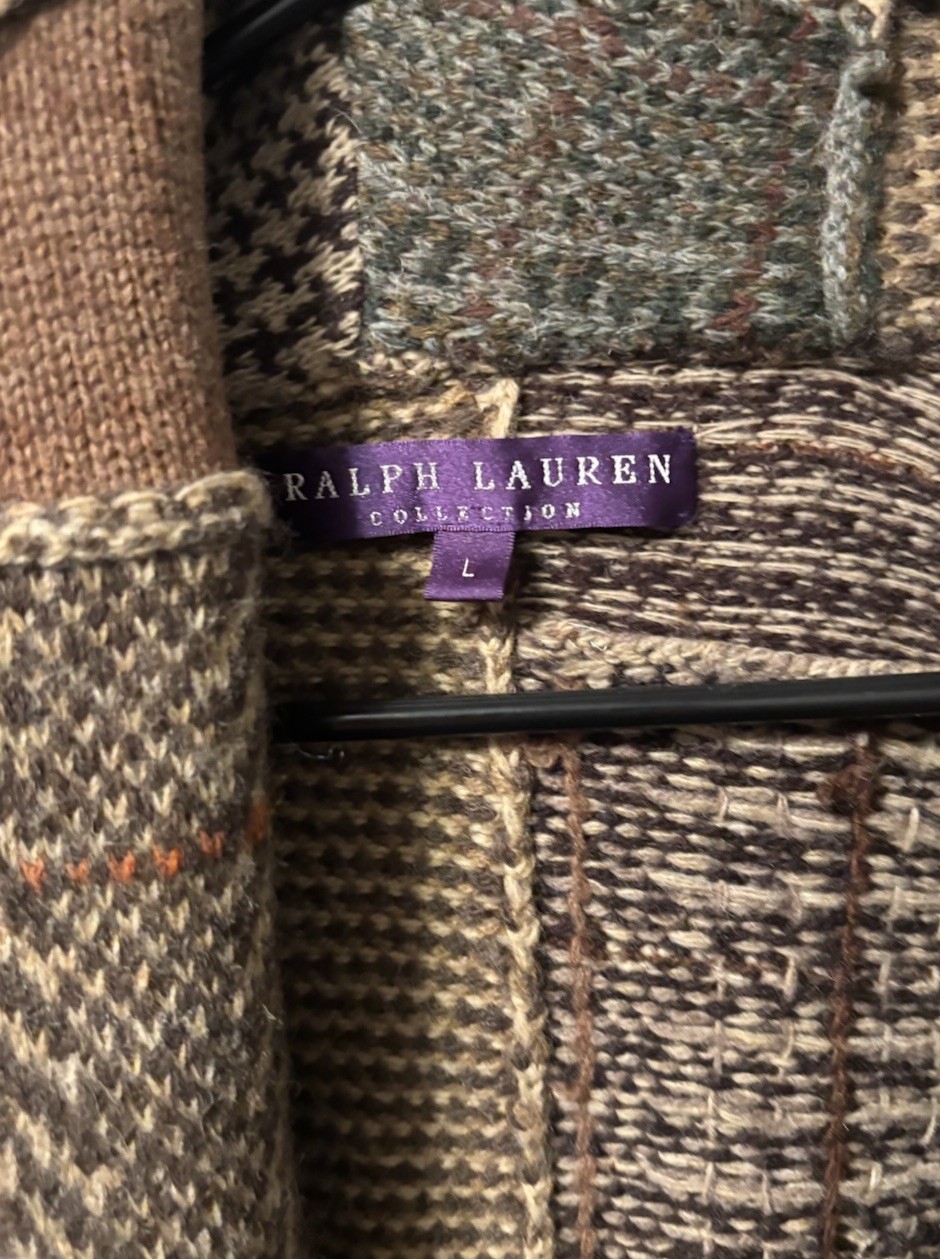 Ralph Lauren Collection Large Patchwork Heavy Swe… - image 3