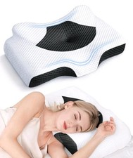 Osteo Cervical Pillow for Neck Pain Relief, Hollow Odorless Memory Foam Queen