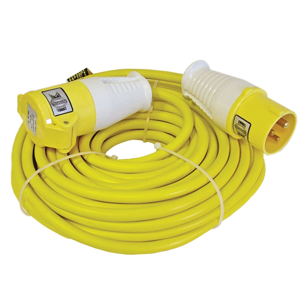 Faithfull Power Plus Trailing Lead 110V 16A 2.5mm Cable 14m