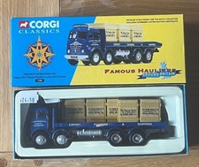 Corgi Classics - The Motor Packing Co- Foden FG 8 & Wheel Platform Lorry - 12301