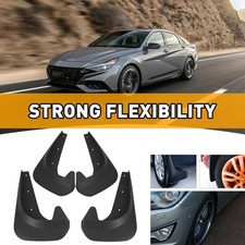 4PCS EVA Plastic Wearing Mud Flaps Splash Guards For Car Front & Rear Fender EXC