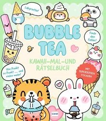 Bubble Tea | Kawaii - Mal-und Rätselbuch: Süßes Mal... | Buch | Zustand sehr gut