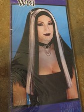 Long Streaked Wig, Vampire,witch,Hag,Adult 1sz,Halloween