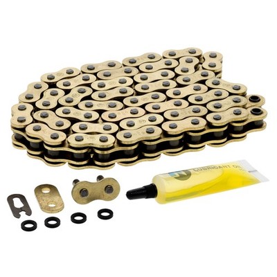 NICHE Gold 520 X-Ring Chain 74 Links With Connecting Master Link Motorcycle