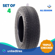 Set Of 4 Used 25570r18 Bridgestone Dueler At Rh-s 113t - 6-832