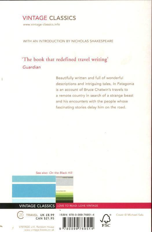 Thumbnail - In Patagonia | Bruce Chatwin | Englisch