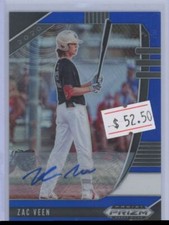 2020 Panini Contenders Draft Pick Building Blocks Ticket Zac Veen /10 High