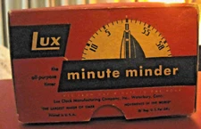 LUX Minute Minder No. 1928 BOX - Vintage
