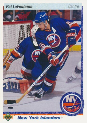 1990-91 Upper Deck French #246 PAT LaFONTAINE - New York Islanders