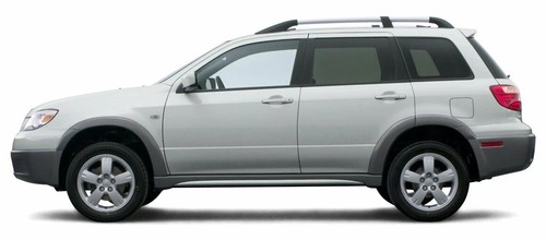 Genuine Full Set Splash Guards Mud Flaps For 2003-2006 Mitsubishi Outlander - Picture 9 of 9