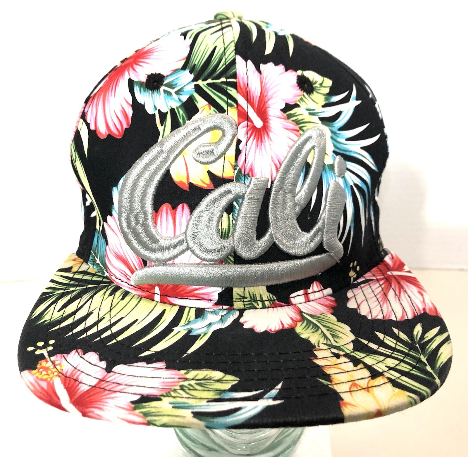 CALI Baseball Hat Top Level  Snapback Hawaiian Fl… - image 2