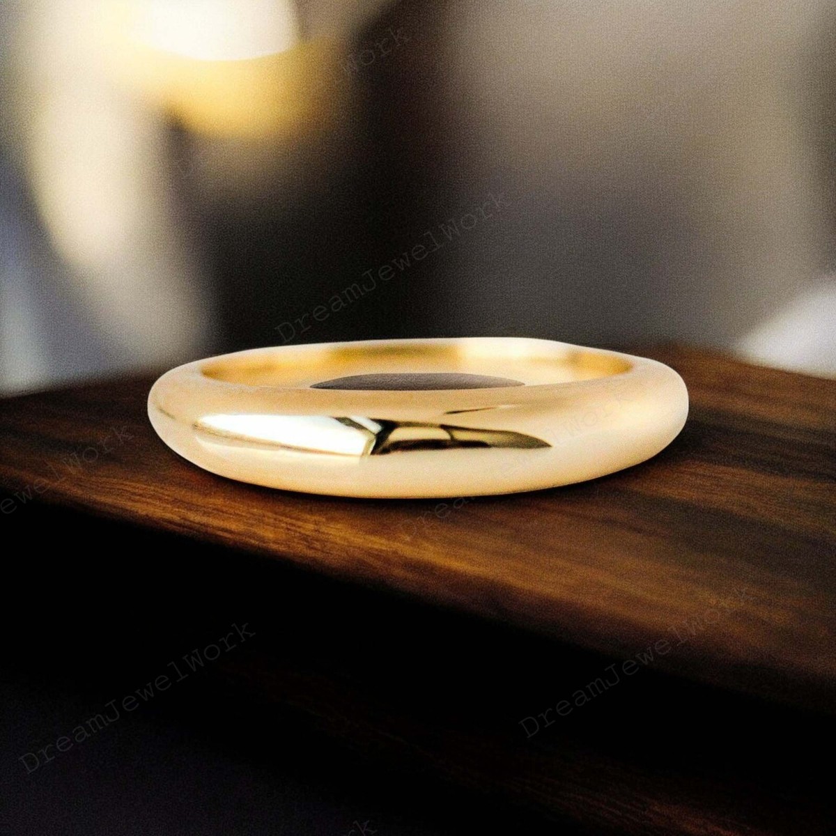 14k Yellow Gold Pinky Promise Ring Engagement Ring Anniversary Gift for  Lover