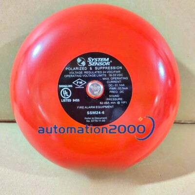 1pcs New SystemSensor SSM24-6 Fire sound alarm