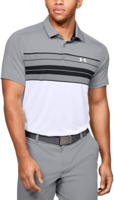 Product image Under Armour Men's Vanish Chest Stripe Golf Polo, LARGE