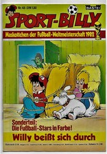 Sport Billy Heft Nr.48 Bastei Comic Sammlung Star WM 1982 Peter Briegel