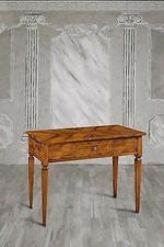 TAVOLO CONSOLLE LEGNO INTARSIATO ARTE POVERA