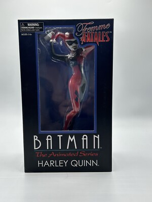 New Diamond Select Batman Animated Series Femme Fatales Harley Quinn PVC Statue