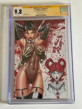 Daughters of Eden #1 CGC 9.8 SS Jamie Tyndall "Penny Wise” Sketch Remark