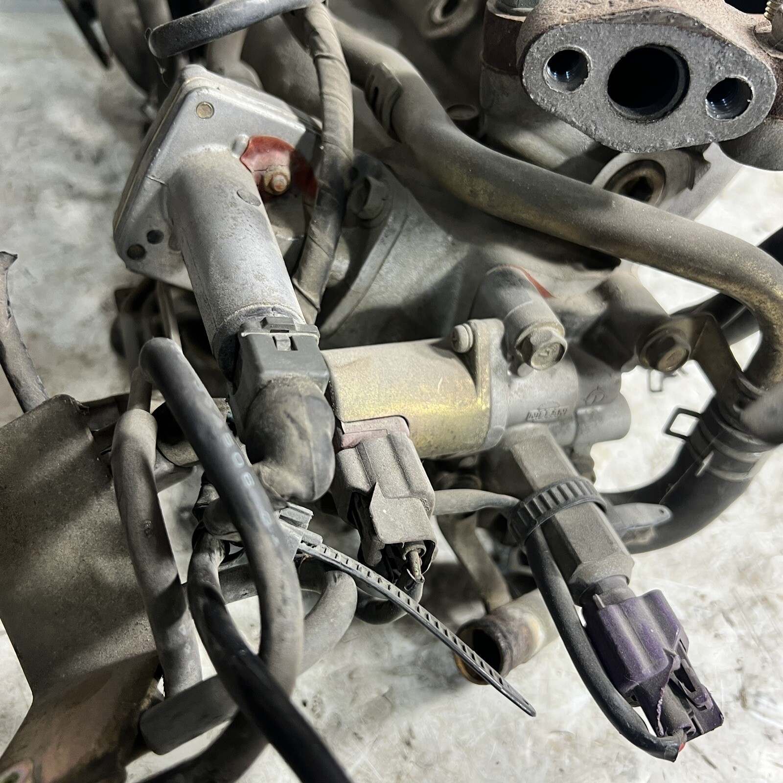 9598 Nissan 240sx Lower Intake Manifold, Throttle Body, IACV S14