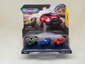 MICROMACHINES-LOT OF 3-STUNT PACK,MICRO CITY,ULTIMATE EXOTICS-SERIES 2-SEALED