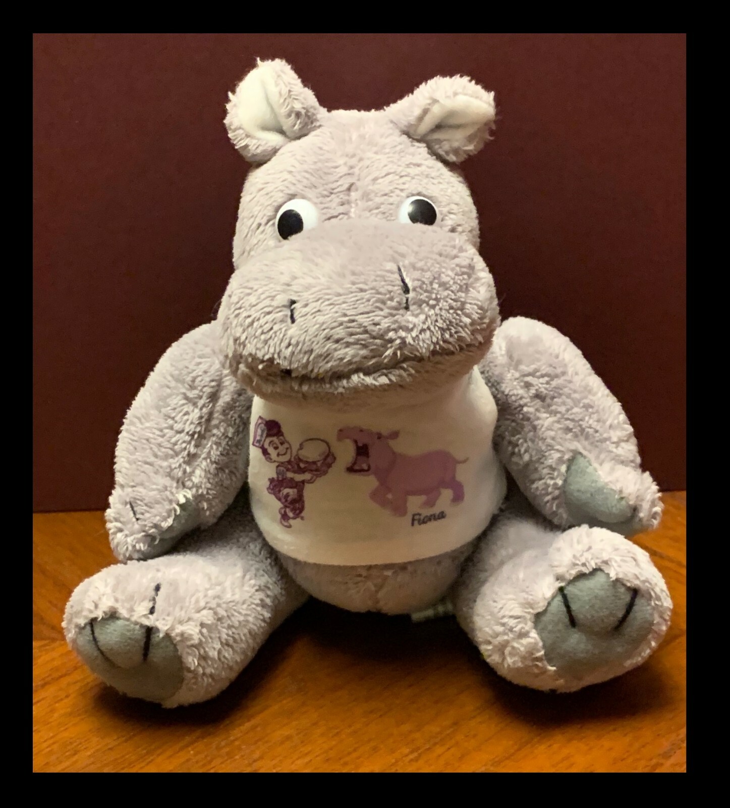 fiona hippo plush