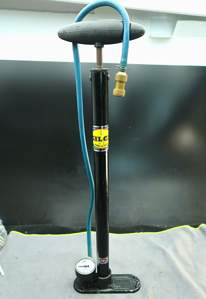 Columbus Steel Silca Floor Pump Reliable Bike Tire Air Pump eBay