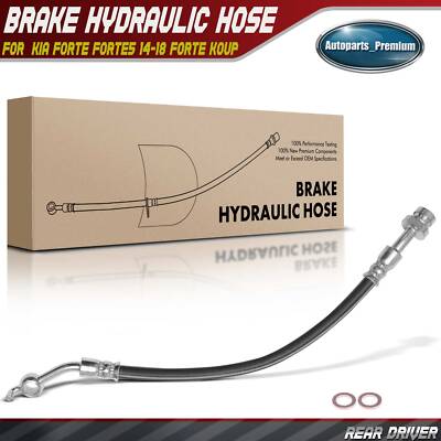 Rear Left Brake Hydraulic Hose for  Kia Forte Forte5 2014-2018 Forte Koup 14-16