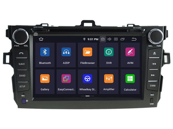For Toyota Corolla 2006 2012 Android 10 0 DVD GPS Navigation Wifi Radio Stereo EBay