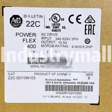 Allen-Bradley 22C-D010N103 PowerFlex 400 4 kW 5 HP AC Drive 22CD010N103