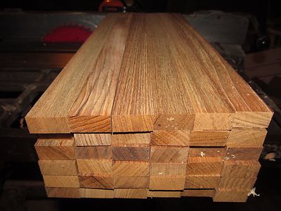 Exotic Wood Premium Marine Teak Lumber  1'' X 12'' X 1/2''   Nice!