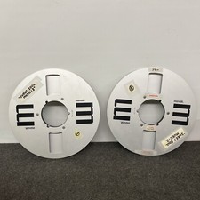 Pair Of Vintage Maxell 10.5" Take Up Reel - Blank