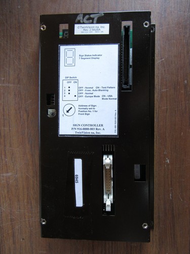 Twin Vision Sign Controller 916-0000-003 | eBay