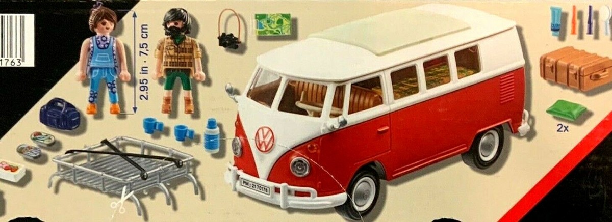 Volkswagen T1 Camper Lego Kombi Van Kmart Playmobil #70176