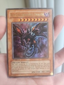 Rare, 1st Addition Red Eyes Darkness Dragon In Mint Condition.
