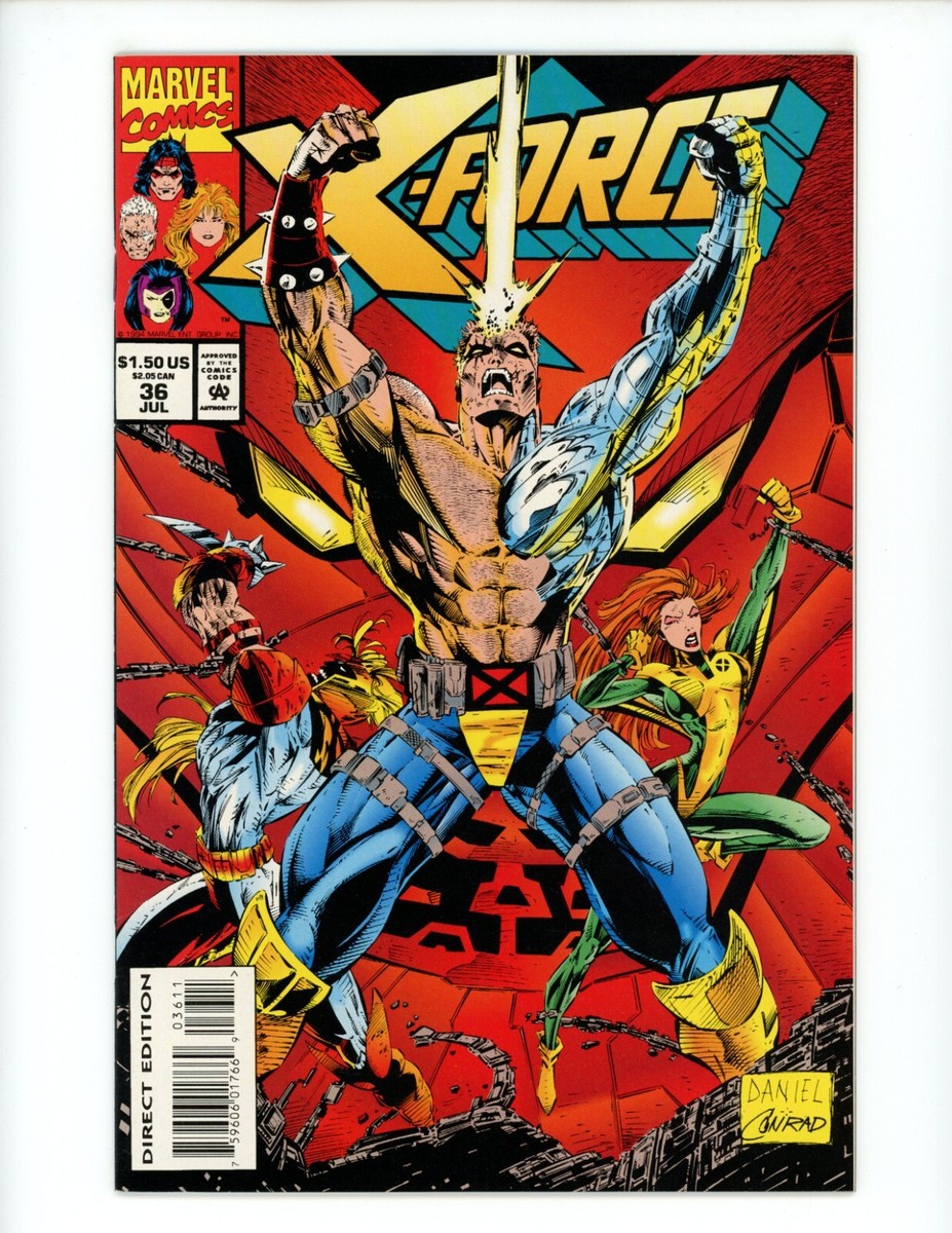 X-Force #36 Comic Book 1994 NM Fabian Nicieza Tony Marvel