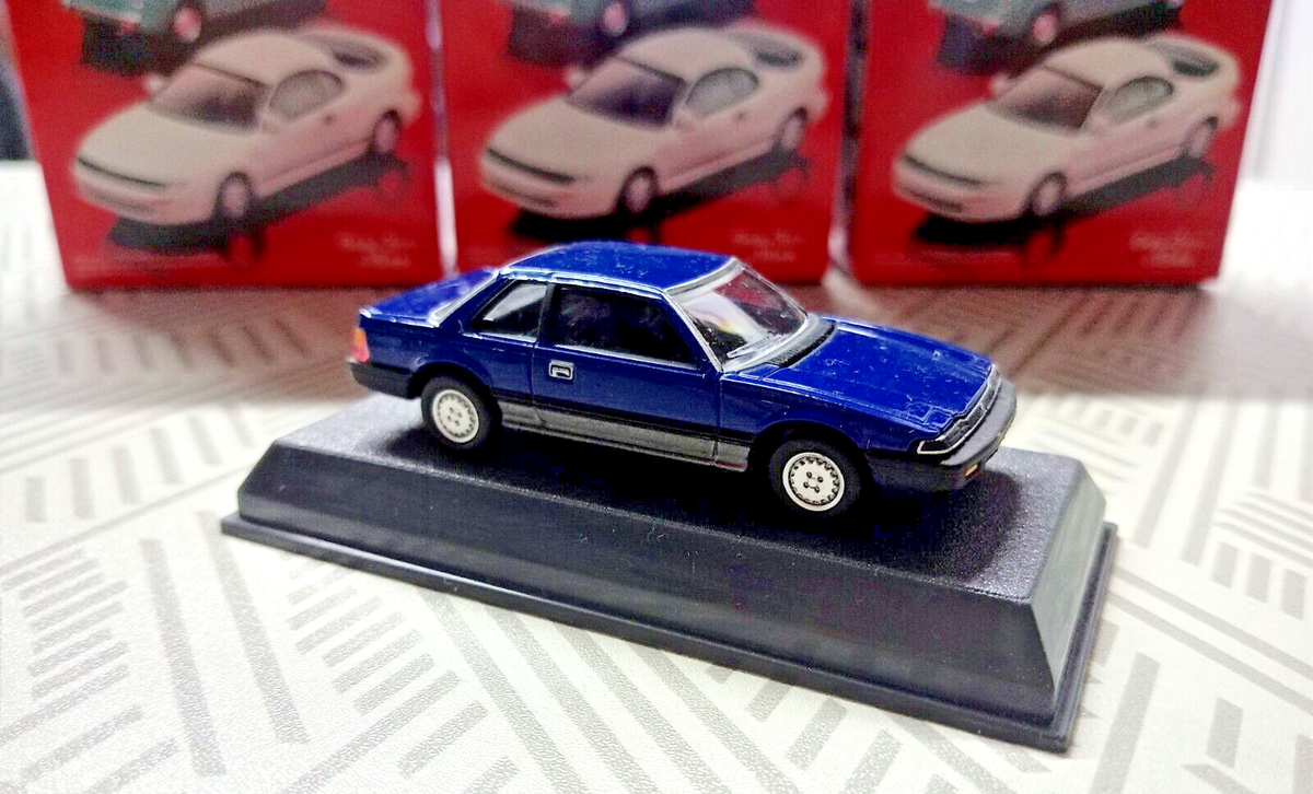 Honda PRELUDE (E-AB) 1982 ミニカー (ケース上ふた無) Honda PRELUDE 2nd gen (E-AB) 1982 1/64 model blue | eBay