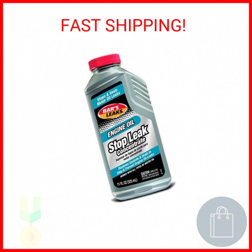 Bar's Leaks 1010 Engine Oil Stop Leak Concentrate, 11 oz, 1 Pack, Grey