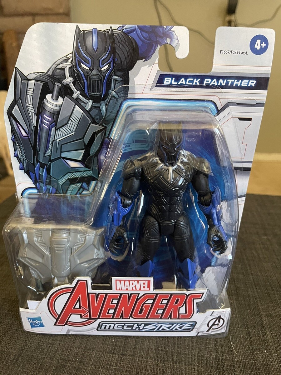 Marvel Avengers Mech Strike 6-inch Scale Action Figure Toy Black