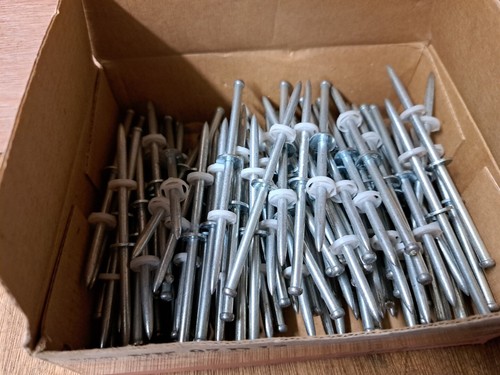 HILTI NK 97 d 12 Steel/Concrete Nails with Washer, # 41371/8 (160 Nails) - Picture 2 of 4
