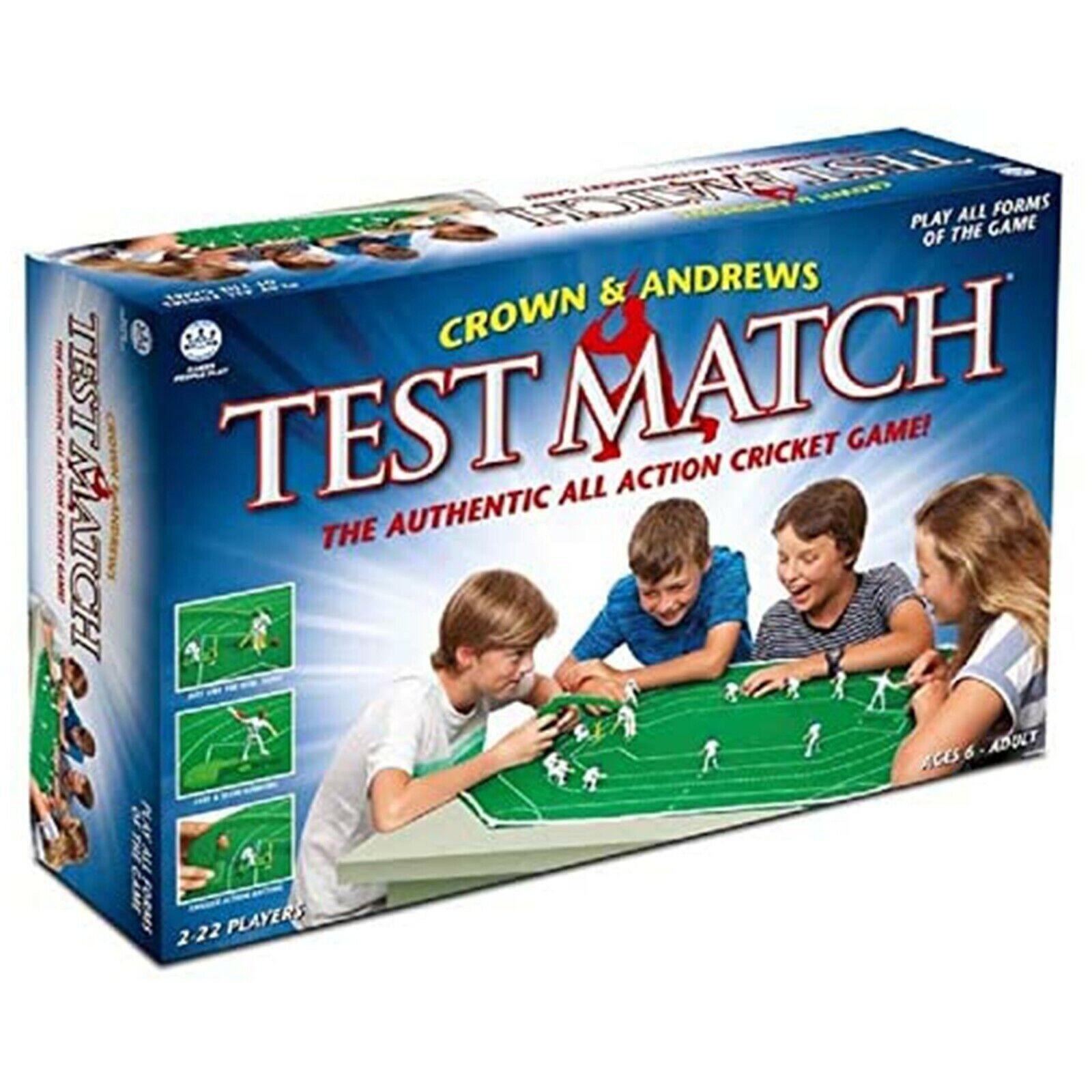 NEW Crown Andrews Test Match Cricket Authentic Tabletop Board