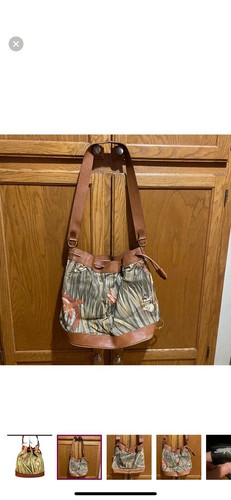 Salvatore Ferragamo Schultertasche Kordelzug Botanische Tasche - Bild 2 von 7