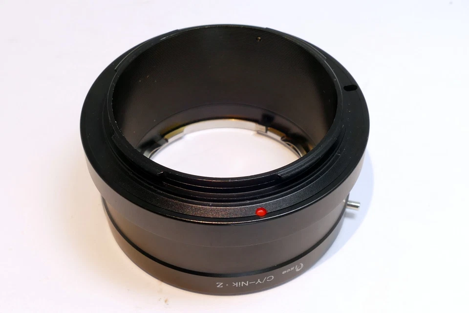 Adaptador Contax Yashica Lente C/Y a Nikon Montaje Z Cámara Sin Espejo Z5 Z6 Z7 Z9 Foto 2 de 4