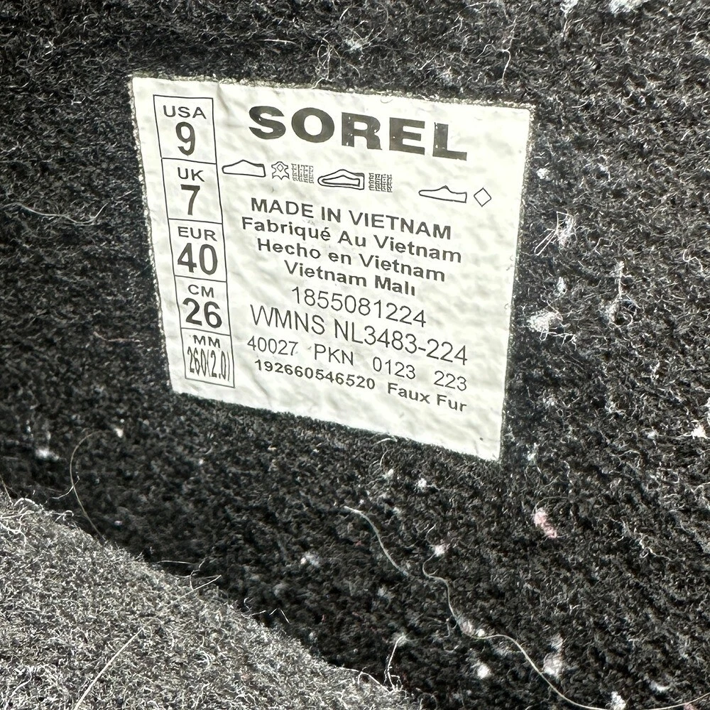 sorel winter carnival ripstop lace up logo boots