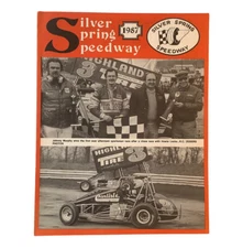 Silver Spring Speedway Program Book 1987 - Opener