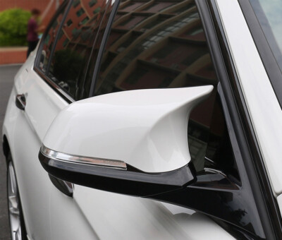 Real M Style WING MIRROR COVERS BMW 1/2/3/4 SERIES F20 F22 F23 F30 F32 F36 white
