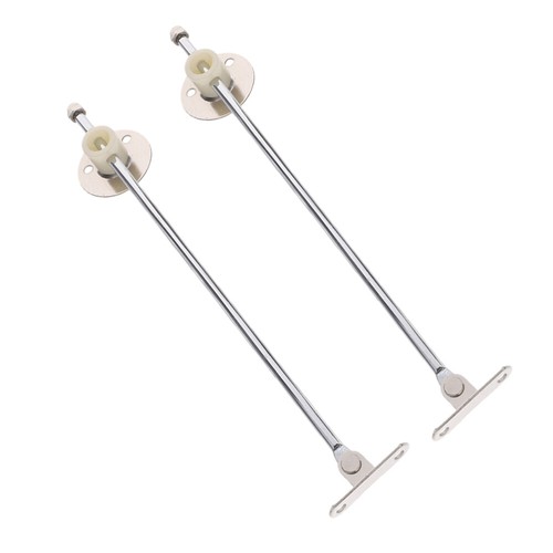 2 Pcs Disc Pull Rod Kitchen Cabinet Door Hinges Lid Stay Support - Picture 10 of 12
