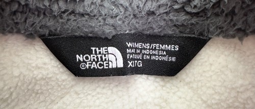 The North Face Rosie Sherpa Po Jacket Pullover Fleece Women's Gray White Size XL - Picture 6 of 10